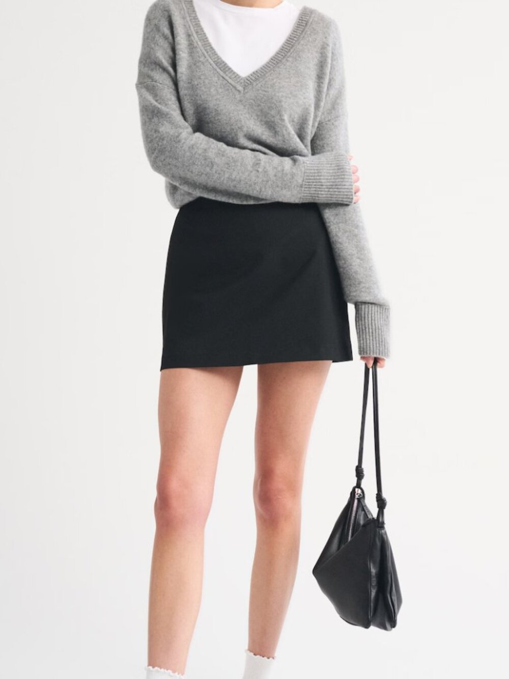 Abercrombie black mini skirt